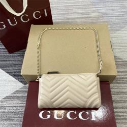 gucci包价格古驰 847589 GG Marmont系列小号肩背包（浅粉）