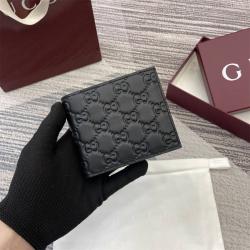 gucci官网中文版古驰 850177 GG Emblem系列双折钱包