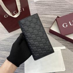 gucci澳洲官网古驰 850178 GG Emblem系列长款钱包