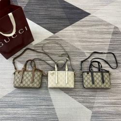 gucci香港官网古驰 855491 GG Emblem系列迷你手袋