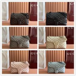 gucci女包古驰 855371 GG Marmont系列小号肩背包链条包