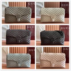 gucci价格古驰 850659 GG Marmont系列大号肩背包链条包