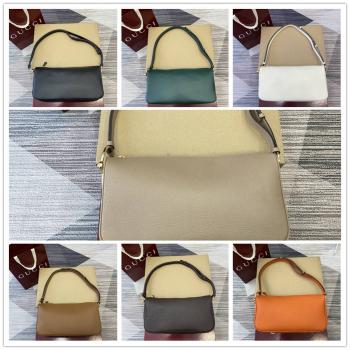 gucci官网价格古驰 860787 Half Horsebit系列中号肩背包