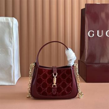 gucci价格古驰 836684 Jackie 1961系列腋下包（水晶钻）