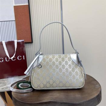 gucci女包古驰 815218 GG Emblem系列小号肩背包腋下包