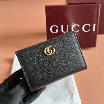 gucci美国官网古驰 772738 GG Marmont系列双折钱包