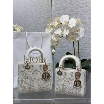 dior官方网站迪奥Lady最新圣诞限量版刺绣独角兽戴妃包