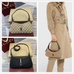 gucci美国官网古驰 863137 Jackie Slim系列中号肩背包