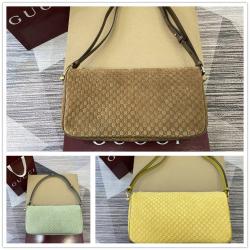 gucci旗舰店古驰 860787 Half Horsebit系列中号肩背包（绒面磨砂）
