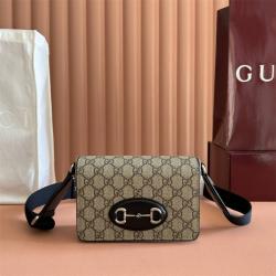 gucci旗舰店古驰 855566 Horsebit 1955系列迷你手袋盒子包