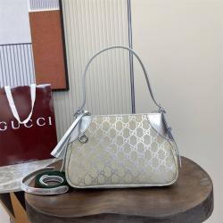 gucci女包古驰 815218 GG Emblem系列小号肩背包腋下包
