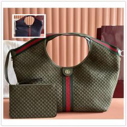 gucci中文官网古驰 853971 Giglio系列大号托特包（绒面磨砂）