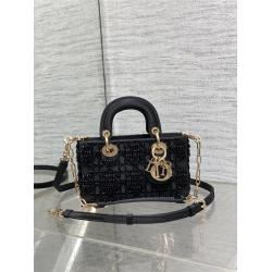 dior官方网站迪奥Lady D-Joy 超迷你（限量版珠子横版戴妃包）