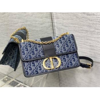 dior官方网站迪奥M9208 30 Montaigne 链条包蒙田包（牛仔布）