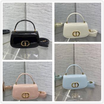 DIOR迪奥包包M9370 30 Montaigne Avenue系列小号手提包（漆皮）