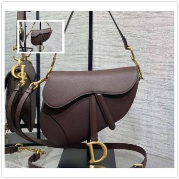 dior官网女包迪奥 M0456/M0455 CD Saddle经典马鞍包