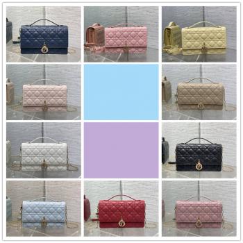 迪奥中国官网 M0997 My Dior Top Handle 中号手提包
