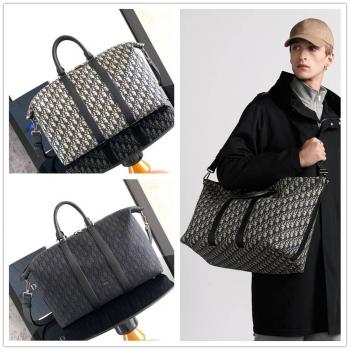 dior美国官网迪奥 1ESDU134 Weekender 40 手袋老花旅行袋