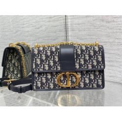 dior法国官网迪奥M9208 30 Montaigne 链条包（帆布蒙田包）