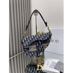 dior官网包迪奥 M0446CRIW_M928 老花马鞍包