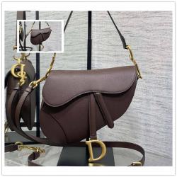 dior官网女包迪奥 M0456/M0455 CD Saddle经典马鞍包