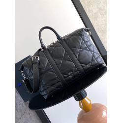 dior美国官网迪奥 1ESDU134 Weekender 40 牛皮旅行袋