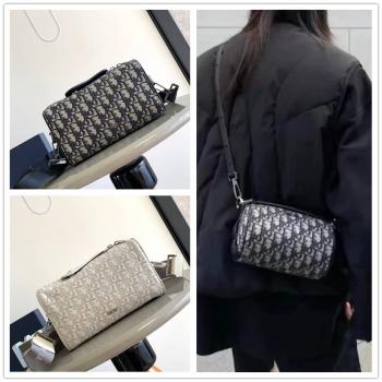 dior中国官网迪奥 1ADPO249 Lingot 22 手袋老花斜挎包