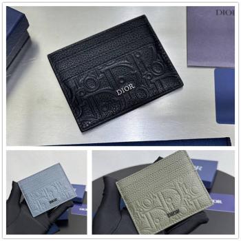 迪奥 2ESCH135 Dior Gravity 印花牛皮卡夹卡包8006A