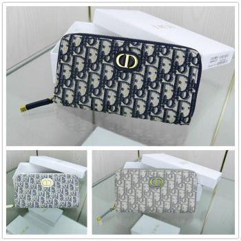 迪奥dior官网 S2189 30 Montaigne Voyageur CD长款钱包