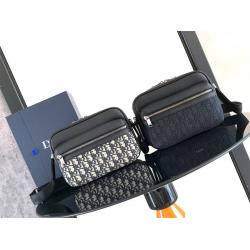 dior官方网站迪奥 1ESPO340 Rider 2.0 拉链式信使包