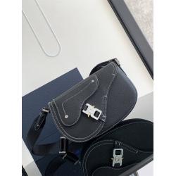 dior美国官网迪奥 1ADPO325 马鞍信使包斜挎包