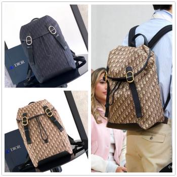 迪奥中文官网 1DBBA259 Dior Jett 翻盖双肩背包
