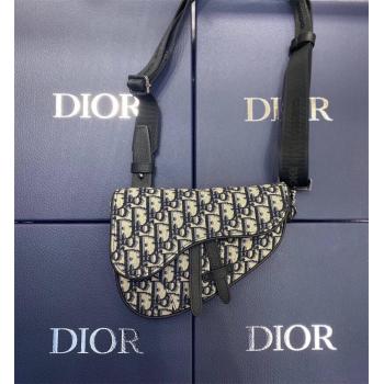 dior官方网站迪奥 1ADPO191 Saddle Bag老花马鞍包0191