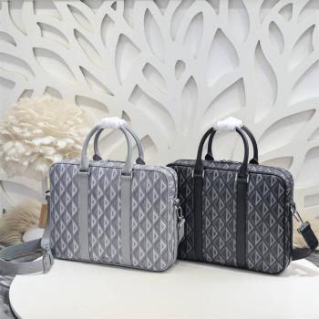 dior官方网站迪奥 1ESBR180 CD Dianmond 图案公文包