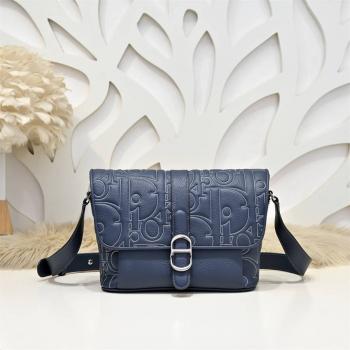 迪奥男包 1ESPO376 中号 Dior Daily 翻盖信使包