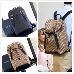 迪奥中文官网 1DBBA259 Dior Jett 翻盖双肩背包