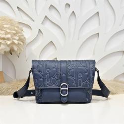迪奥男包 1ESPO376 中号 Dior Daily 翻盖信使包