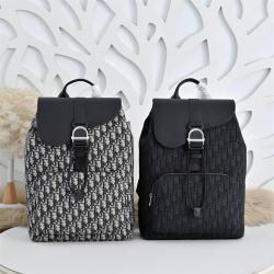 dior官方网站迪奥 1ADBA261 Heritage 马鞍翻盖双肩背包