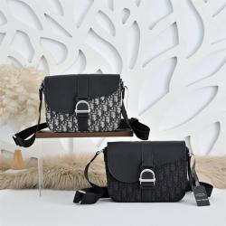 迪奥dior官网 1ADPO478 Heritage 马鞍翻盖信使包（老花）